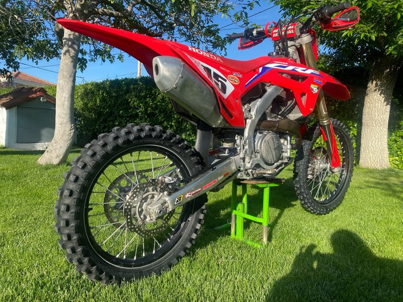 Honda CRF 450 2022 Roja