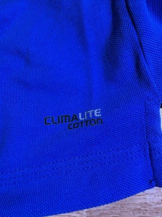 Polo Adidas Climalite Vintage Azul