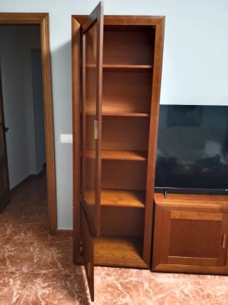 Muebles de salón madera + mesa elevable