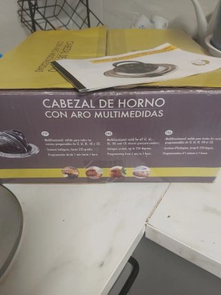 Cecotec Cabeza Horno con Aro Multimedidas y olla