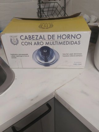 Cecotec Cabeza Horno con Aro Multimedidas y olla