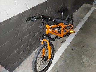 Bicicleta Montaña Infantil Naranja