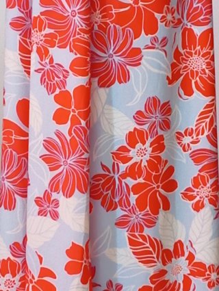 Vestido largo estampado floral verano