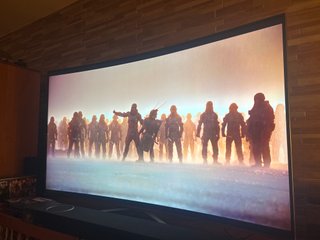TV Samsung 65 SMART TV 4K Pantalla Curva