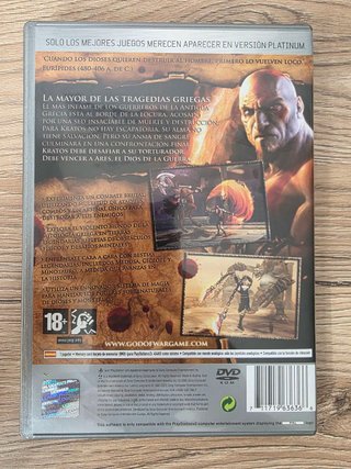 God of War Platinum PS2