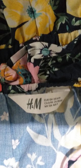Mono juvenil estampado floral