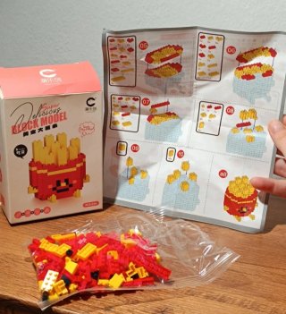 Mini Blocchi Alimentari Tipo Lego