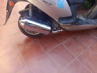 Moto Scooter Plata Automática