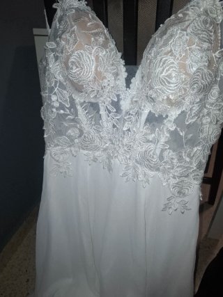 Vestido de Novia Blanco Encaje