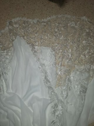 Vestido de Novia Blanco Encaje