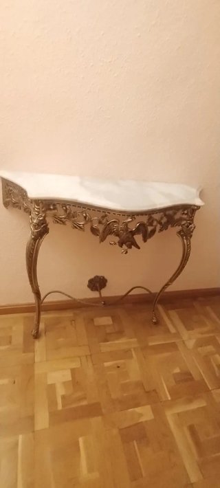 Consola recibidor Neoclásico Águila Marmol