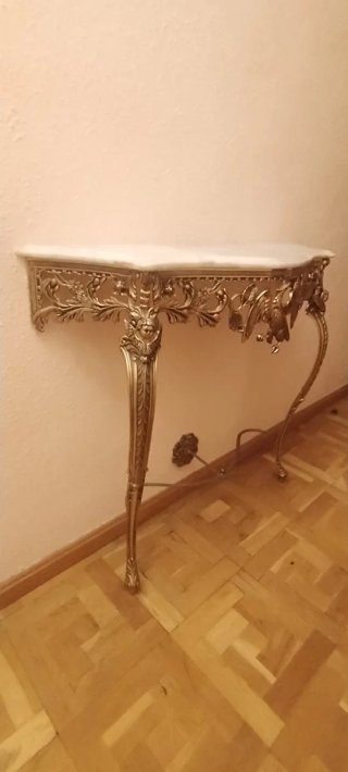Consola recibidor Neoclásico Águila Marmol