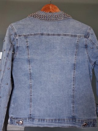 Chaqueta vaquera KOKER tachuelas