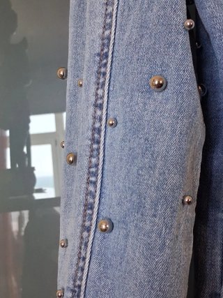 Chaqueta vaquera KOKER tachuelas