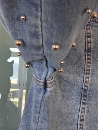 Chaqueta vaquera KOKER tachuelas