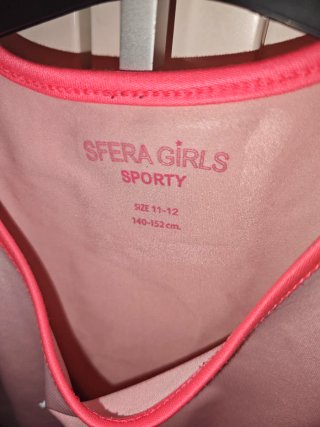 Top deportivo niña Sporty Girl  Talla 11-12