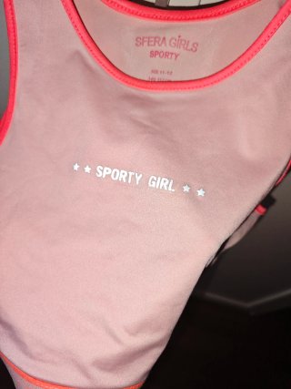 Top deportivo niña Sporty Girl  Talla 11-12