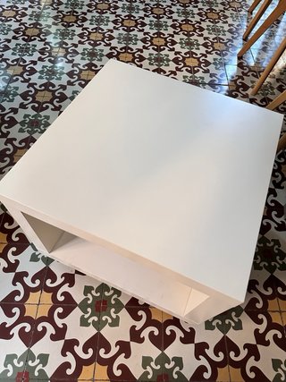 Mesita centro o de noche blanca Ikea