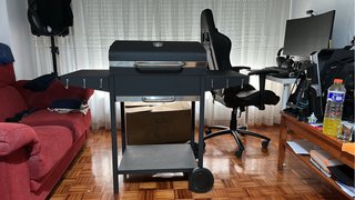 Barbacoa de carbón Duc 119x50x101 cm