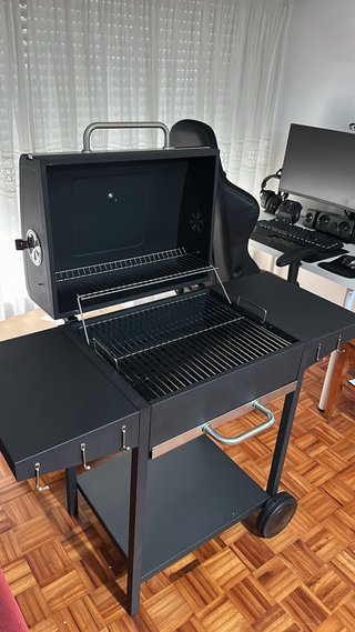 Barbacoa de carbón Duc 119x50x101 cm
