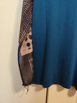 Maglia vintage fantasia geometrica