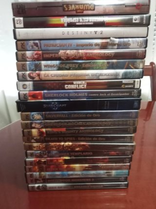 Lote Juegos PC: Acción, Estrategia, Guerra