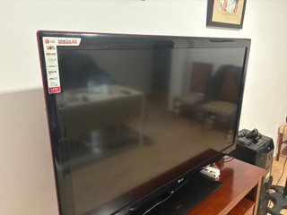 Televisión LG Negra