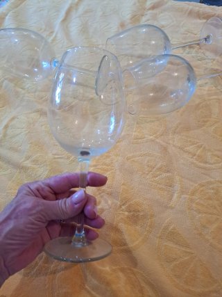 Calice da vino in cristallo tipo Marbella