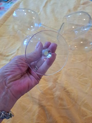 Calice da vino in cristallo tipo Marbella
