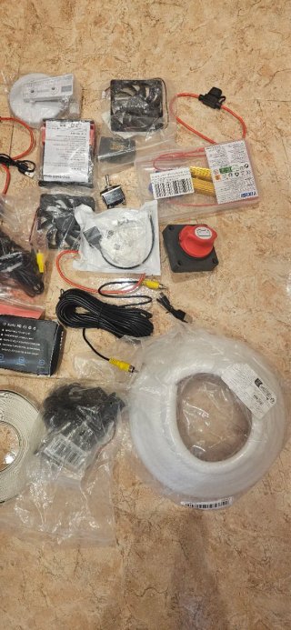 Lote accesorios autocaravana