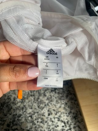 Sudadera Real Madrid Adidas Capucha Talla L