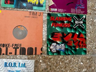 Pack 10 Vinilos Música 90s - Mákina, Hardcore