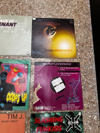 Pack 10 Vinilos Música 90s - Mákina, Hardcore