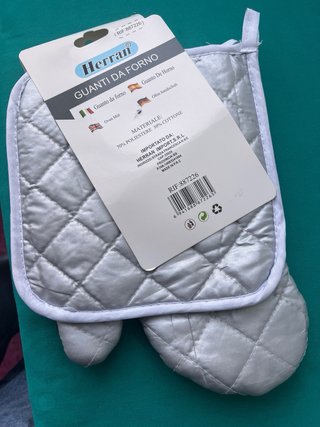 Set guanti forno tema Messico Herran