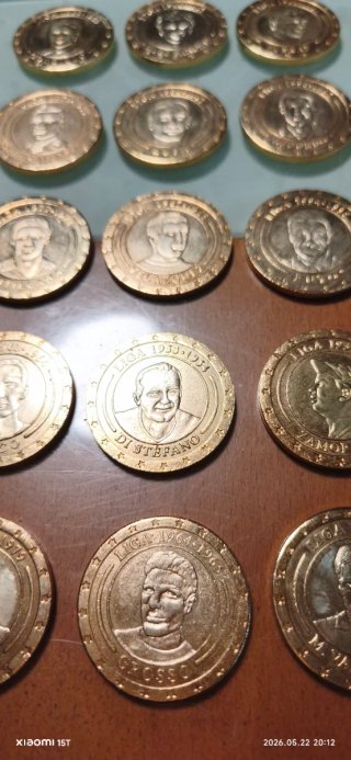 Colección de monedas conmemoración 30 Aniversario