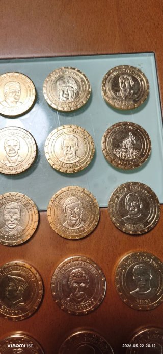 Colección de monedas conmemoración 30 Aniversario