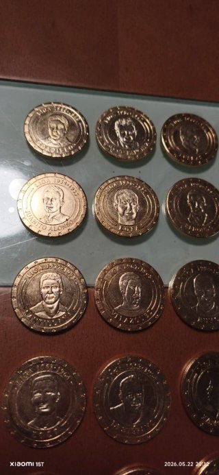 Colección de monedas conmemoración 30 Aniversario