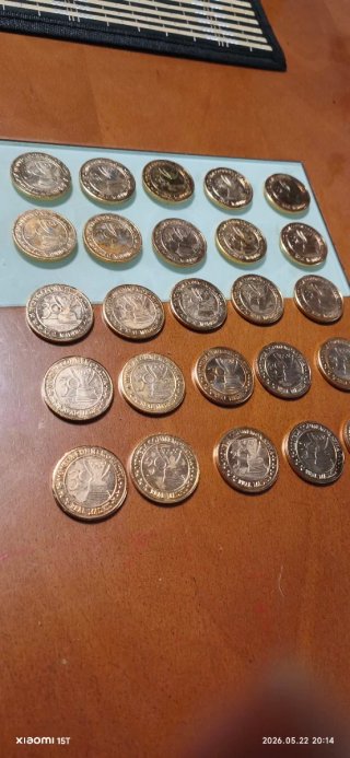 Colección de monedas conmemoración 30 Aniversario