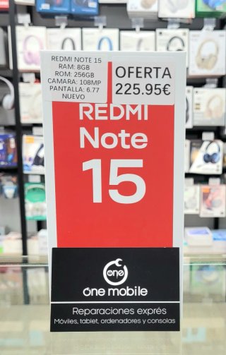 Redmi Note 15 8GB RAM 256GB NUEVO