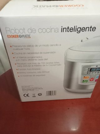 Robot Cocina Inteligente Cookeromatic 5L