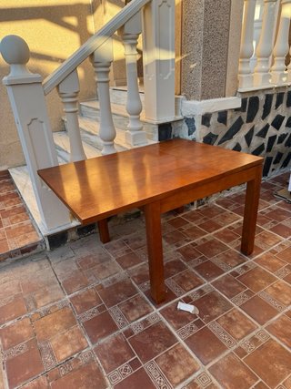 Mesa de comedor extensible madera