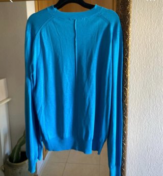 Jersey azul Zara talla M