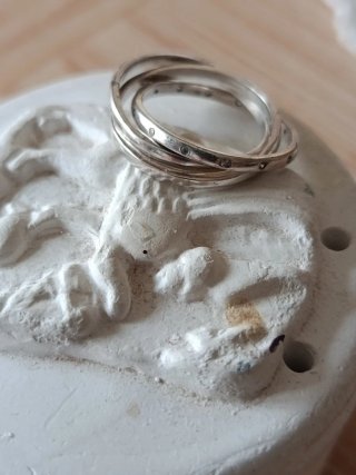 Anillo plata 3 aros