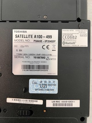 Lote 4 Portátiles Acer, Sony, Toshiba y Airis