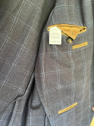 Americana Emidio Tucci Lana Talla 56