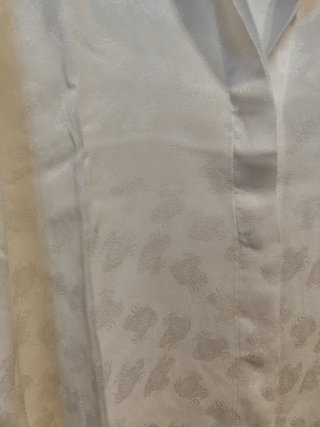 Camicia vintage bianca con fantasia