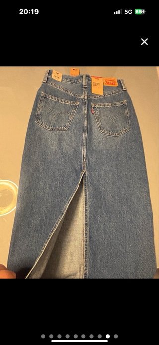 Falda vaquera larga Levi's
