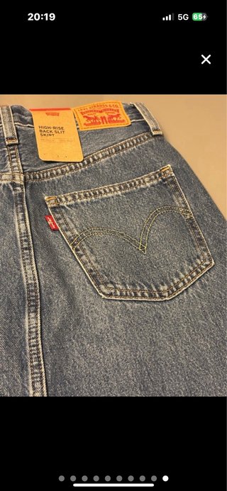 Falda vaquera larga Levi's