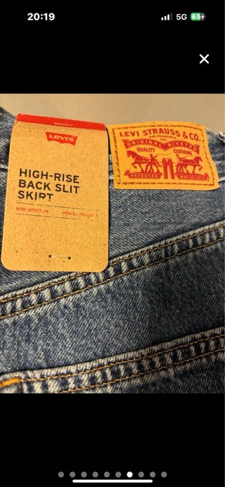 Falda vaquera larga Levi's
