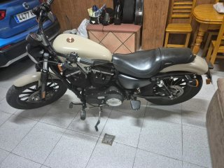 Harley Davidson 883 Iron Beige/Negro